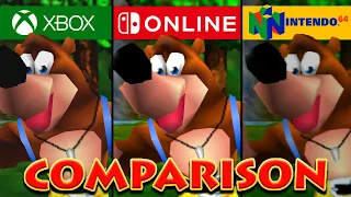 Banjo-Kazooie Graphics Comparison (N64 vs. Xbox vs. Switch)