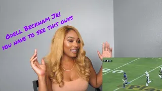 Clueless New football fan reacts to Odell Beckham Jr highlights