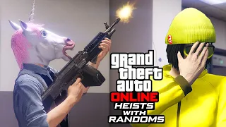 I DON'T UNDERSTAND THESE PEOPLE | GTA 5 Online Heists With Randoms Ep. 15