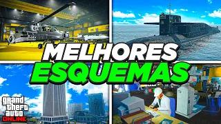 7 MELHORES ESQUEMAS PRA JOGADORES SOLO no GTA 5 ONLINE em 2024