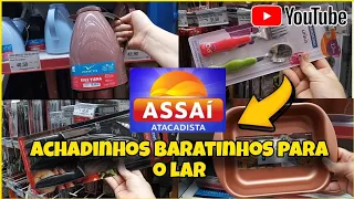 ✅ACHADINHOS PARA O LAR| ASSAÍ ATACADISTA🏠#achados #Promoções #ofertas #tour