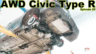 Building an AWD Civic Type R | Ep. 25 (Final Rear Assembly!)