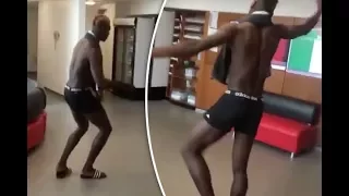 INJURED PAUL POGBA SHARES VIDEO OF HIM DANCING TO RAP MUSIC (MUST WATCH)