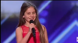 10 Year Old Singer Emanne Beasha Stuns With Nessun Dorma - America's Got Talent 2019