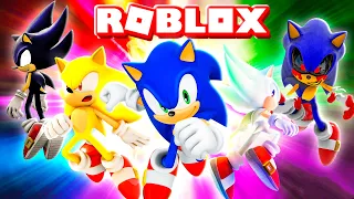 Finding EVERY SONIC THE HEDGEHOG in ROBLOX