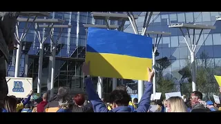 Valley community calls for peace in Ukraine at rally