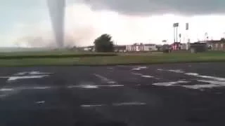 Съемка большого Tornado ! Очень близко!