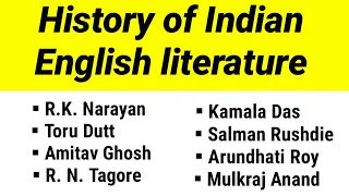 History of Indian English literature #KamalaDas #rknarayan #amitavghosh #Torudutt #tagore #kvs #tgt