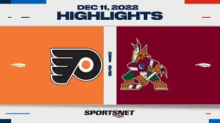 NHL Highlights | Flyers vs. Coyotes - December 11, 2022