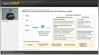 Generative AI at SAP   Unit 3 Adapting generative AI to business context