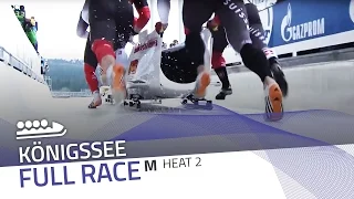 Königssee | BMW IBSF World Cup 2015/2016 - 4-Man Bobsleigh Heat 2 | IBSF Official