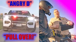 BIKER FAILS TO NOTICE POLICE & KEEPS ON SPEEDING - No LIFE Like the BIKE LIFE! [Ep.#246]