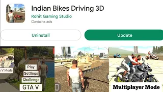 Finally 😍 New Update आ गया in Indian Bike Driving 3D || Indian Bike Driving 3D New cheat code