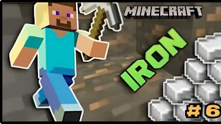 Finding iron in minecraft