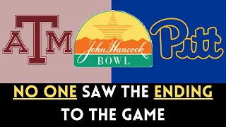 The BROADCASTING DISASTER at the 1989 John Hancock Bowl | Texas A&M vs. Pitt