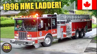*HI-LO* [Vancouver] "New" 1996 HME Ladder 10 With Lights & Siren!