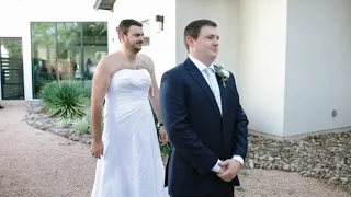 Best Man Pranks Groom! (First Look)