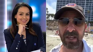 Lefties losing it: Rita Panahi reacts to ‘bitter’ man ‘triggered’ by American flag