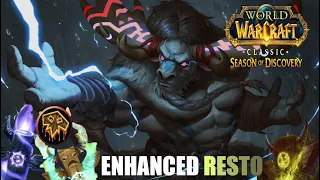 ENHANCED-RESTO SHAMAN (Battle Healer Guide) || Phase 2 SoD || Classic WoW