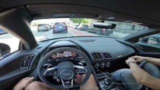 ÚLTIMO ROLE DE AUDI R8