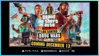 GTA 5 Online Los Santos Drug Wars OUT TOMMOROW! Everything You Need To Know Before Release Time!