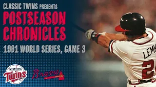 1991 WS, Game 3: Twins @ Braves