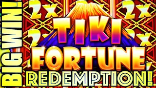 ★BIG WIN!★ TRIPLE 2X WILD REELS!! TIKI FORTUNE (ULTIMATE CHOICE JACKPOTS) Slot Machine (AGS)