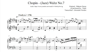 Chopin - (Jazz) Waltz No.7 | Makoto Ozone, as performed by Yoshi