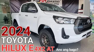 2024 HILUX E 4X2 AT Update, Price and Specifications