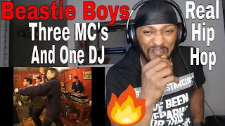 THIS IS REAL HIP HOP | Beastie Boys - Three MC's and One DJ (Official Music Video) REACTION