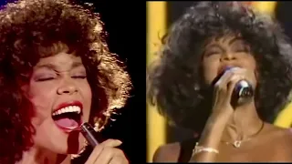 Whitney Houston - Where Do Broken Hearts Go Studio Wogan Vs AMA 1988