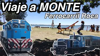 Viajamos a MONTE en TREN (Línea Roca) ft. Azu