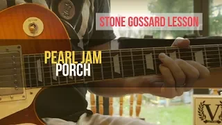 PEARL JAM - Learn to Play "Porch" Guitar Lesson | Stone Gossard