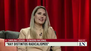 Carolina Losada: "El Gobierno maduró y ahora dialoga"; +entrevistas con Luis Novaresio