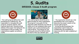 AS9100 LEAD AUDITOR COURSE WITH AS13100 & RM13005 REQUIREMENTS PART 2
