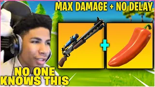 UNKNOWN REVEALS The Most OVERPOWERED Combo In Fortnite Season 3! (INSTANT CHARGE SHOTGUN)