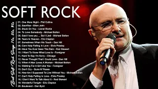 Best Soft Rock 70s 80s 90s - Rod Stewart, Michael Bolton, Eric Clapton, Bee Gees, Phil Collins