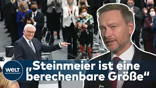 FDP-CHEF LINDNER: "Steinmeier ist ein Repräsentant unserer freiheitlich-demokratischen Grundordnung"