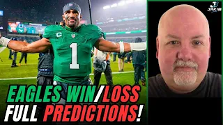 Eagles 2024 WIN/LOSS Predictions! John McMullen & Zander Krause RECAP Schedule Release!