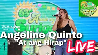 Angeline Quinto sings "At ang Hirap" LIVE on 63rd Araw ng Surigao del Sur 2023