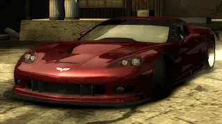 NFS Most Wanted - Chevrolet Corvette C6.R (Black Edition)