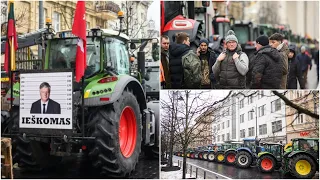 Ūkininkų protesto dalyvis apie skaudulius: didžiausia problema laiko K. Navicką