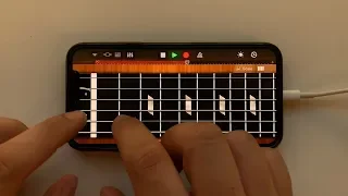 Lynyrd Skynyrd - Sweet Home Alabama on iPhone (GarageBand)