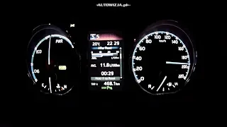 Toyota RAV4 Hybrid AWD acceleration 0-100 km/h, 0-190 km/h, 0-400 m, racelogic