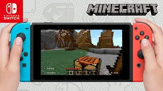 Minecraft on the Nintendo Switch - #1