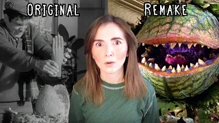 LITTLE SHOP OF HORRORS (1986) vs. Original 1960 Movie [And the Musical, Short Stories, & Cartoon]