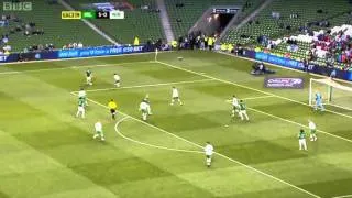 Republic of Ireland v Northern Ireland - Carling Cup BBC Hi lights (24/5/11) (2/3)