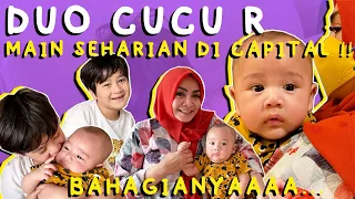 WEEKEND SERU !! DUO CUCU R MAIN SEHARIAN DI CAPITAL !! BAHAGIANYA MAMA RIETA.. @RansEntertainment