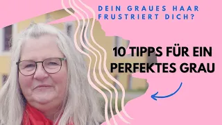 👩🏼‍🦳 Du hast keine Ahnung was du mit deinen grauen Haaren anstellen kannst? Finde hier Inspirationen