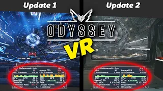 UPDATE 2 Performance Comparison // Elite Dangerous Odyssey in VR